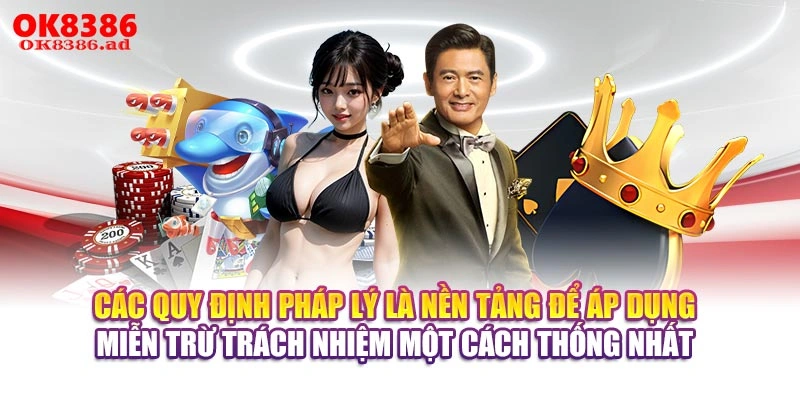 Các quy định pháp lý là nền tảng để áp dụng miễn trừ trách nhiệm một cách thống nhất 