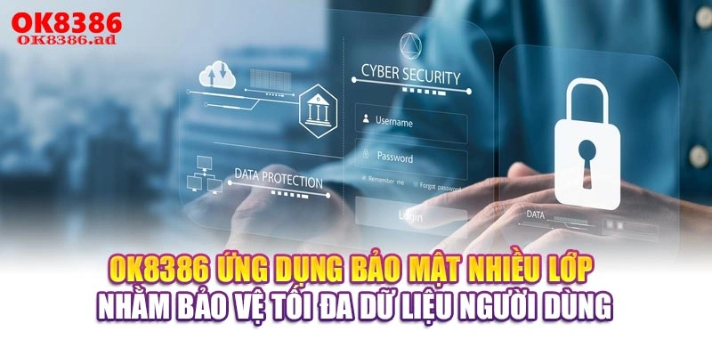OK8386 ứng dụng bảo mật nhiều lớp nhằm bảo vệ tối đa dữ liệu người dùng